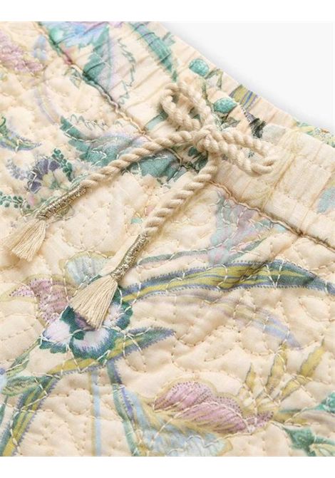 Shorts con stampa ZIMMERMANN KIDS | 7410ASS262CREAM SCARF FLORAL